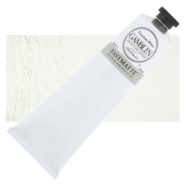 Gamblin Artist Grade Yağlı Boya 150Ml Seri 1 Fastmatte Titanium White