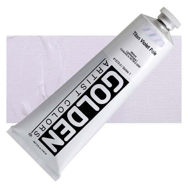 Golden Heavy Body Akrilik Boya 148 Ml Seri 1 Titan Violet Pale