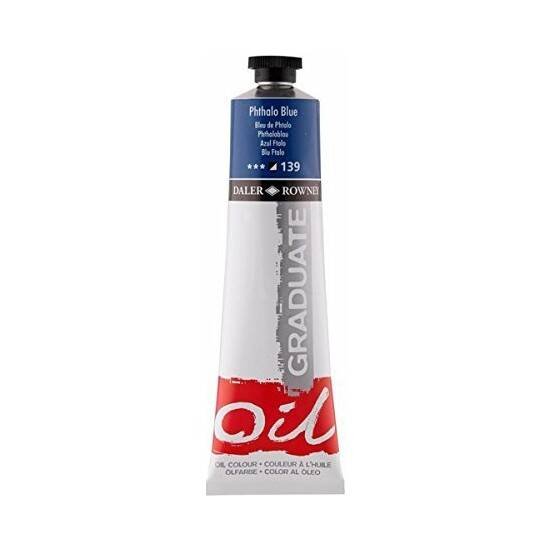 Daler Rowney Graduate Yağlı Boya 38 Ml Phthalo Blue