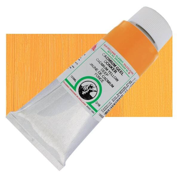 Old Holland El Yapımı Yağlı Boya 125 Ml Seri D16 Cadmium Yellow Deep