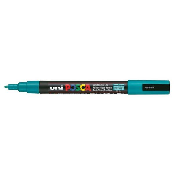 Uni Posca PC-3M Fine Marker 0.9-1.3 mm Emerald Green