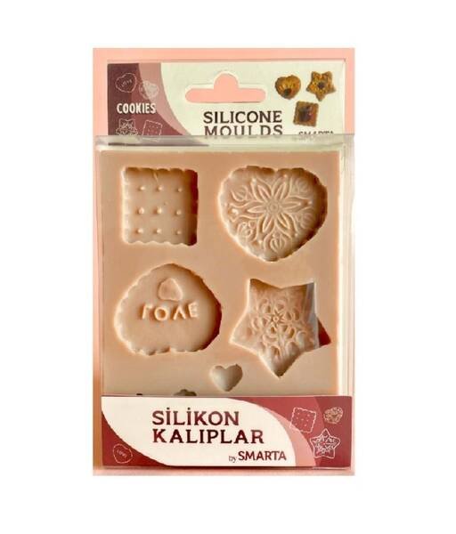 Smarta Silikon Kalıp Biskuvı-Cookıes