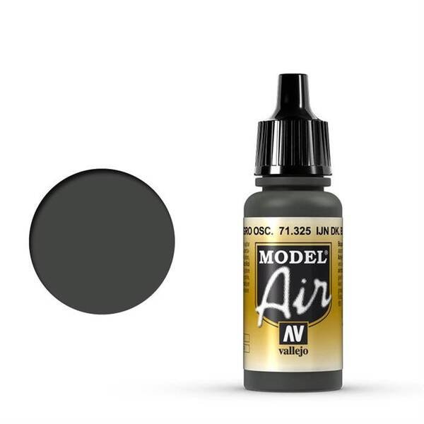 Vallejo Model Air 17Ml 71.325 IJN Dark Black Green
